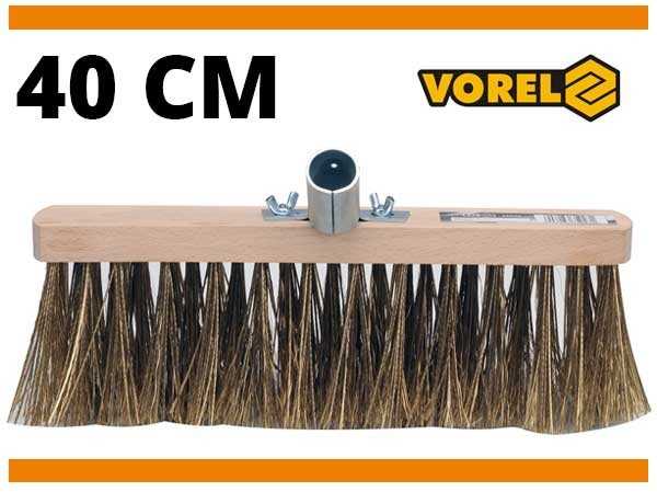 VOREL vielinė šluota grindiniui 40 cm 35924