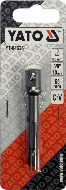 Yato IŠSKIRTINIS ADAPTERIS NASADEK 3/8" 65mm