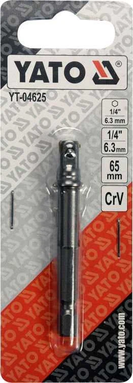 Yato „Toya Sa Poland“ adapteriai | 6,3 mm (1/4") / 6,3 mm (1/4") (YT-04625)