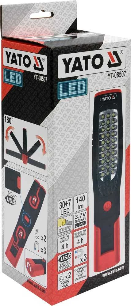 YATO SEMINARŲ LEMPAS 30+7 LED 08507