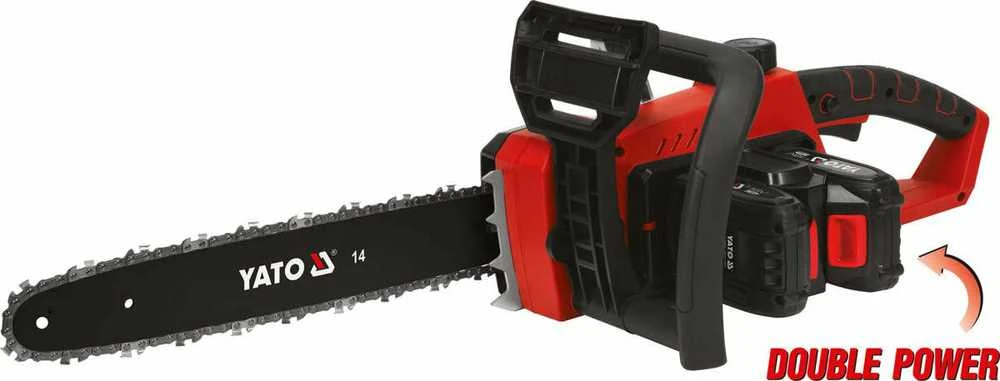 YATO grandininis pjūklas 36V 2x18V 14"