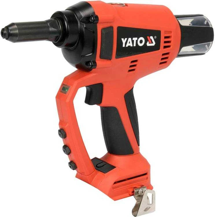 Toya Sa Poland Akumuliatorinis bešepetėlis kniediklis | 18 V | 2,4–5,0 mm (YT-82956)