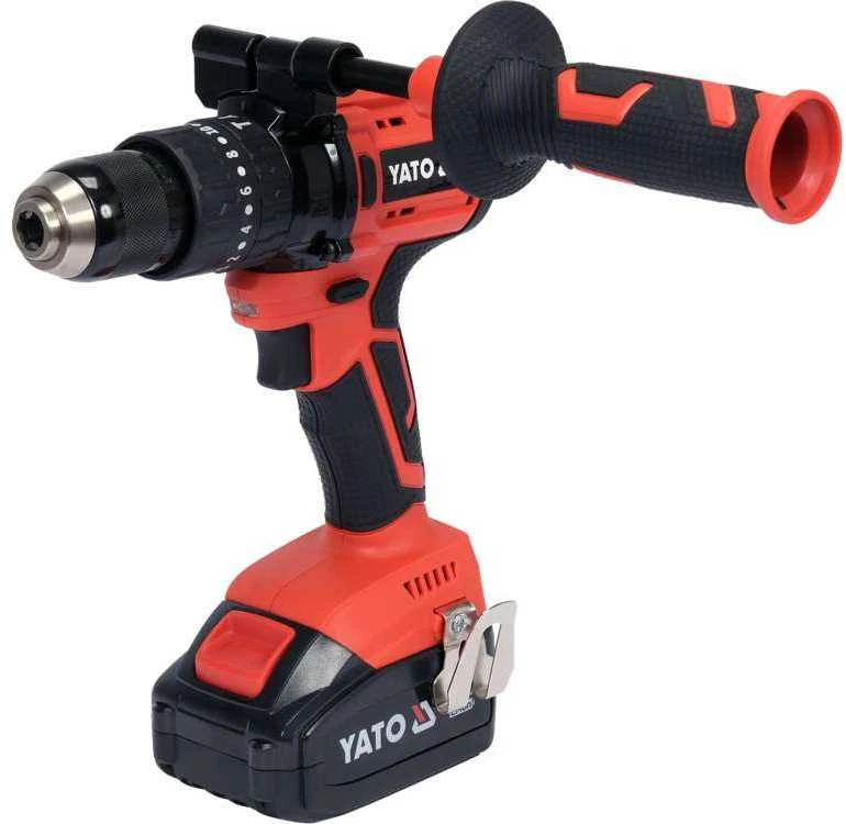 Toya Sa Poland YATO smūginis suktuvas-gręžtuvas 18V LI-ION 82791 / 2x3,0Ah 75Nm / SILNIK bešepetėlinis