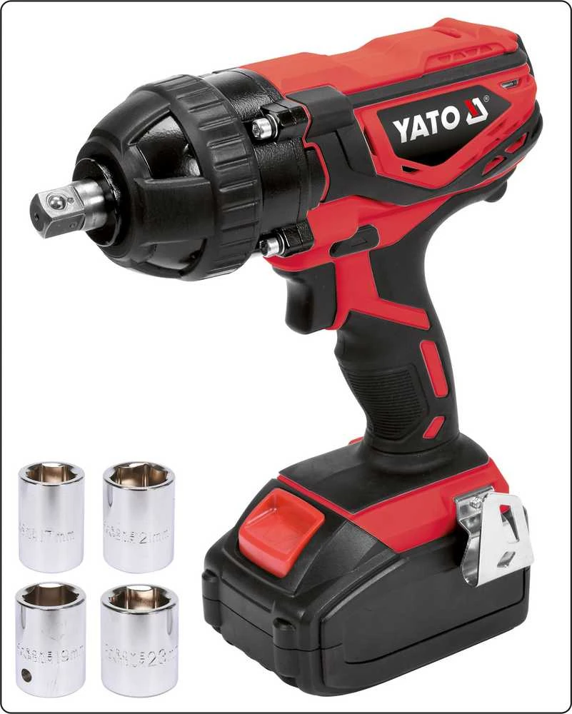 YATO smūginis veržliasukis YT-82804 18V 1/2 300Nm 1x2,0Ah LI-ION