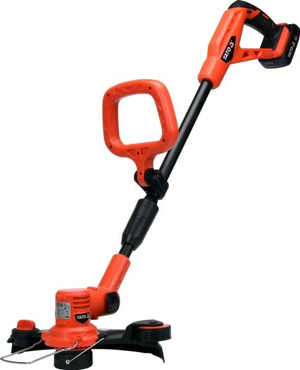 Yato akumuliatorinė žoliapjovė 18V 2Ah Li-Ion 30cm (YT-82830) pilnas komplektas