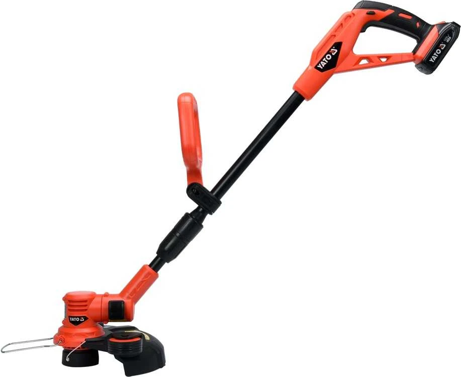 Yato akumuliatorinė žoliapjovė 18V 2Ah Li-Ion 30cm (YT-82830) pilnas komplektas