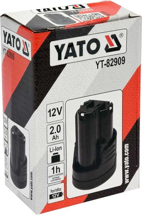 Akumuliatorius Yato YT-82909; 12 V; 2,0 Ah; Li-ion