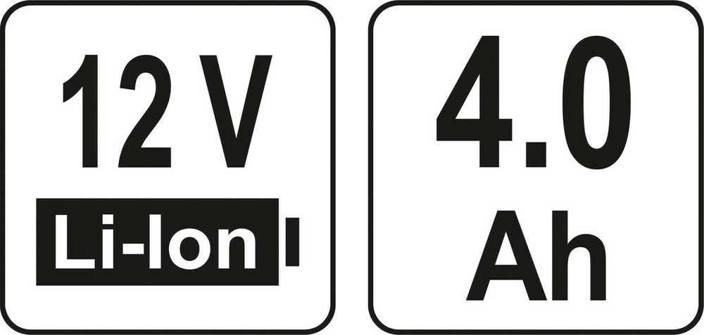 YATO akumuliatorius 12V LI-ION 4,0Ah