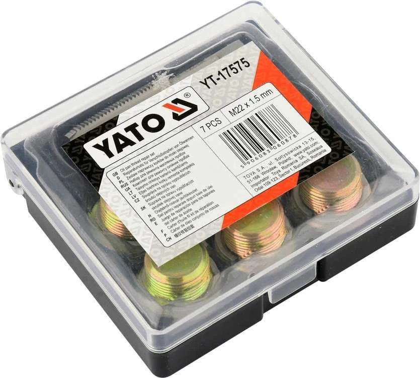 Yato Toya Sa Poland Alyvos išleidimo srauto remonto komplektas | M22 x 1,5 mm (YT-17575)
