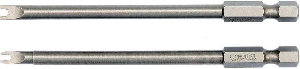 YATO KOŃCÓWKA / BIT 1/4" SPANNER 4x100mm + 8x100mm 2vnt.. 0498