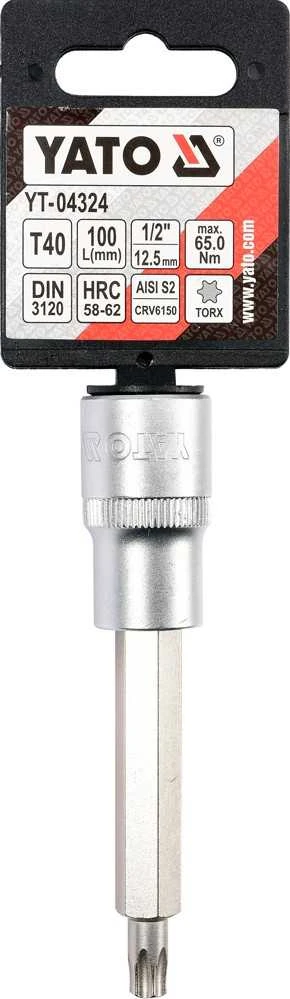 YATO TORX raktas 1/2" T40x100mm
