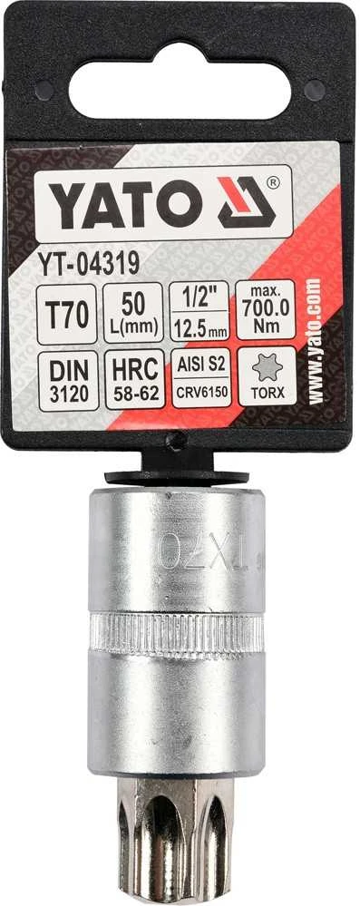 YATO KLUCZ TRZPIENIOWY TORX 1/2" T70x 55mm