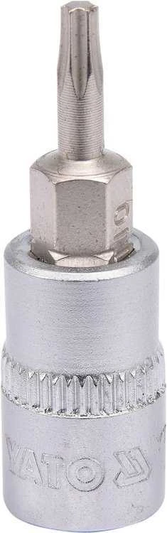 Yato Toya Sa Poland Antgalis įpresuotas į galvutę | 6.3 mm (1/4") | T-Star (Torx) T10 (YT-04302)