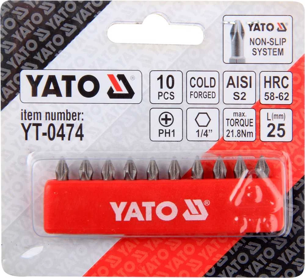Toya Sa Poland Antgalis PH1x25 mm 10 vnt. (YT-0474)