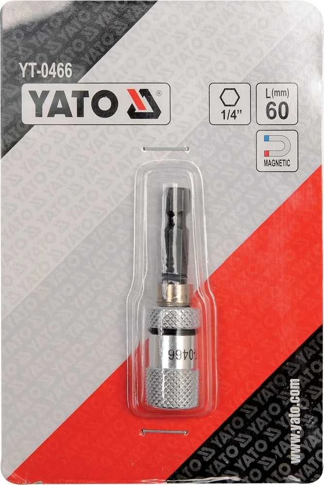 Yato Toya Sa Poland Antgalių laikiklis magnetinis reguliuоjamas (Ribotuvas) 1/4" 60 mm (YT-0466)