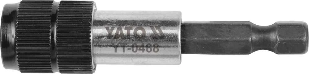 YATO antgalių / antgalių laikiklis, GREITAS UŽSEGIJAMAS 60 mm 0468