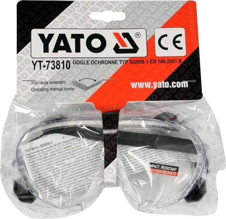 YATO GOGLE OCHRONNE Z WYWIETRZNIKAMI