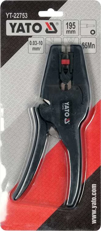 YATO AUTOMATINĖ IZOLIACIJOS JUOSTELĖ 0,03-10mm2