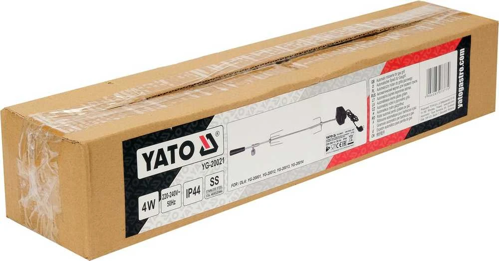 Yato Toya Sa Poland Automatinis grilio iešmas | besisukantis rotisserie | 100,5 cm (YG-20021)