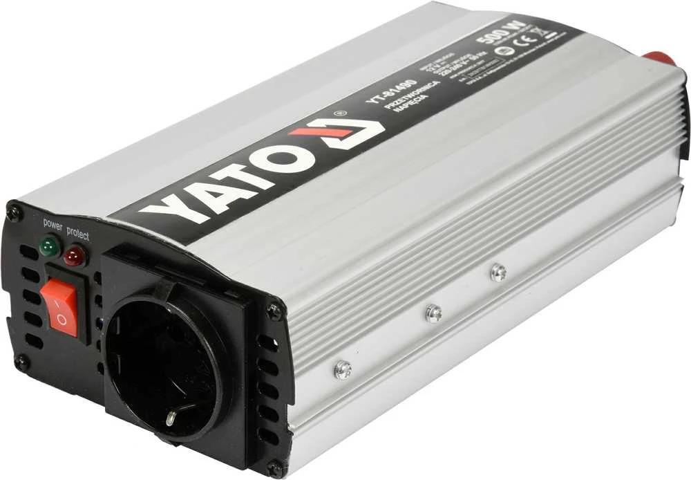 Toya Sa Poland Automobilinis įtampos inverteris 12/230V 500W (YT-81490)