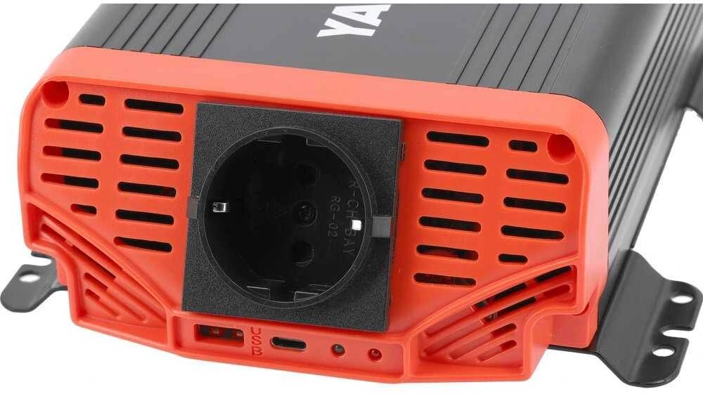 Yato Toya Sa Poland Automobilinis įtampos inverteris | grynas sinusas | 12/230V 300W (YT-81481)