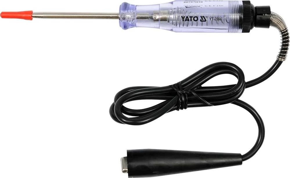 YATO AUTOMOBILIŲ ĮTAMPOS TESTERIS 6-12V 2866