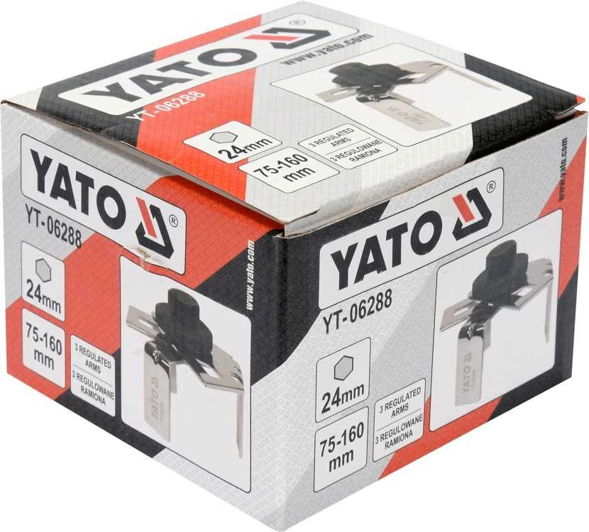 Yato Toya Sa Poland Bako jutiklio veržliaraktis, reguliuojamas | 75 - 160 mm | 24 mm (YT-06288)