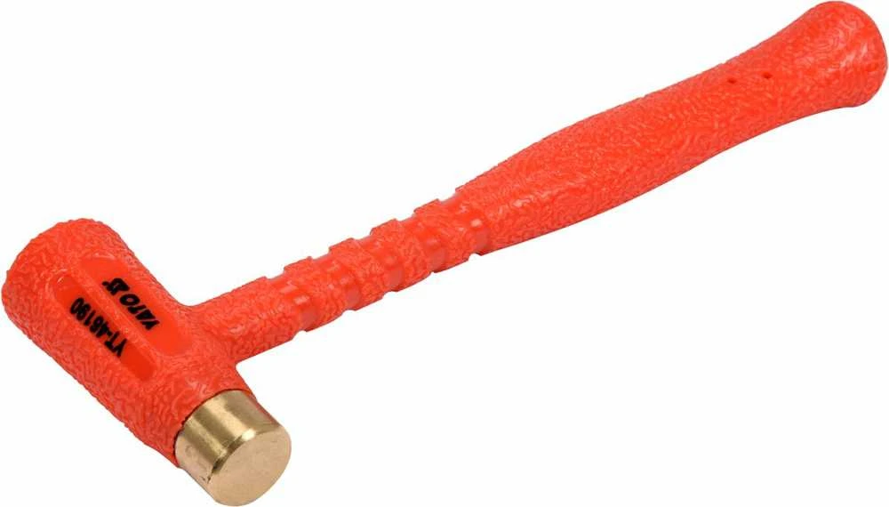 Yato Toya Sa Poland Beinercinis neatšokantis plaktukas | žalvarinis antgalis | 300g | Ø 20 mm (YT-46190)
