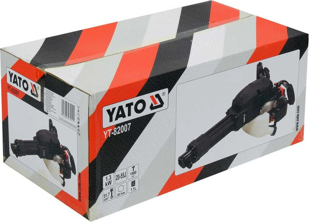 Yato benzininis atskėlimo griovimo plaktukas YT-82007, 55J