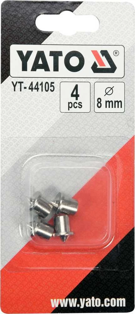 Grąžtas YATO ZNACZNIKI DO WYZNACZANIA OTWORÓW 8mm/4vnt.