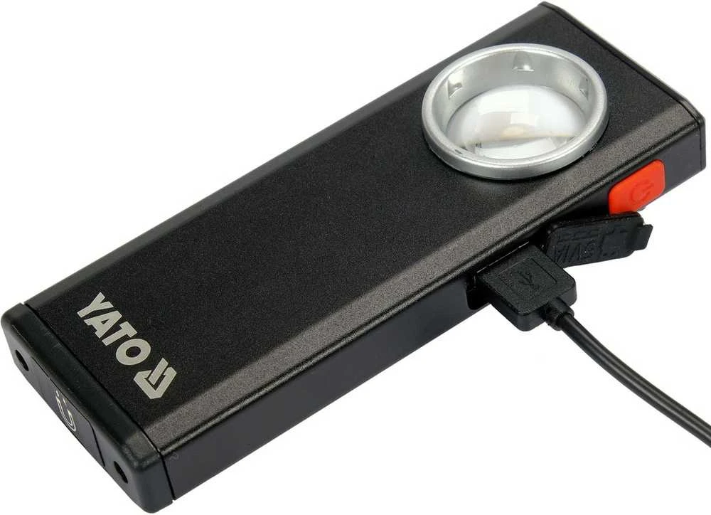 YATO DARBO ŠVIESA 500LM, LI-PO 3.7V 1500M