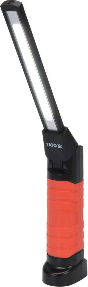 YATO įkraunamas žibintas COB LED 5W + 3W