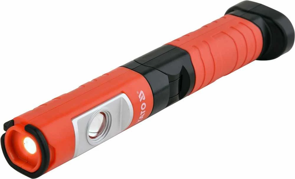Toya Sa Poland Darbo lempa akumuliatorinė lanksti | 5W COB, 500LM + 120LM (YT-08562)