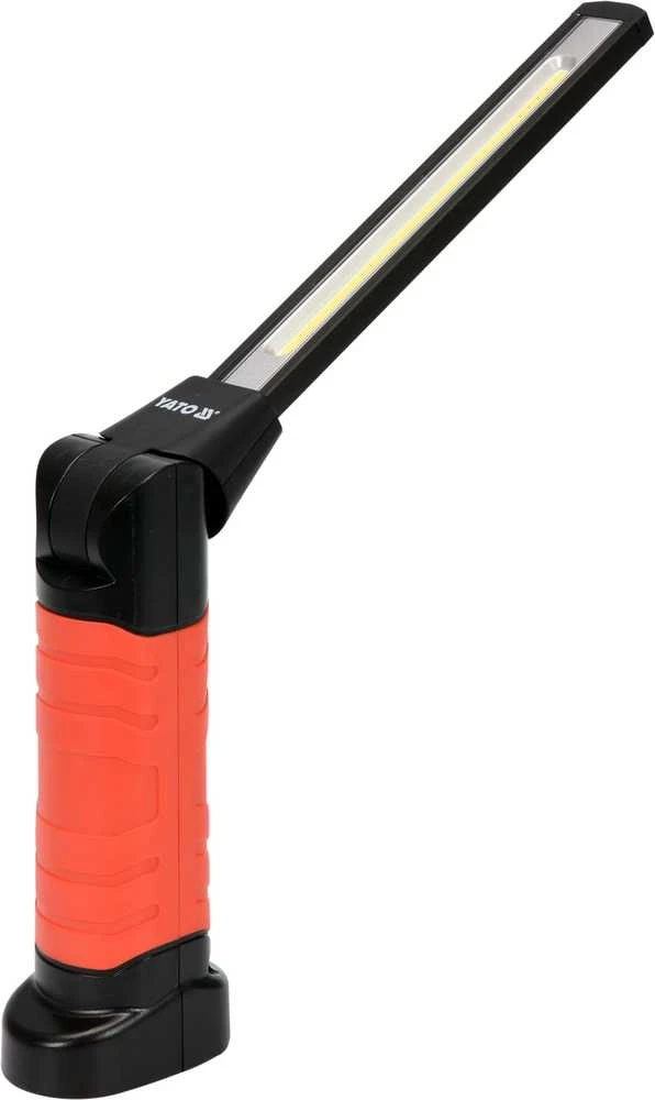 YATO įkraunamas žibintas COB LED 5W + 3W