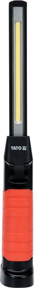YATO įkraunamas žibintas COB LED 5W + 3W