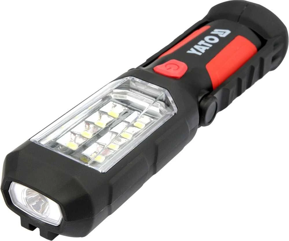 YATO SEMINARŲ LEMPAS 2in1 LED MAGNETAS 3xAA BATERIJAMS 280 liumenų