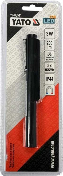 YATO APŽIŪRIMO LEMPAS - PENLIGHT 200LM