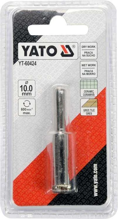 Yato Toya Sa Poland Deimantinis grąžtas cilindrinis | 10 mm (YT-60424)