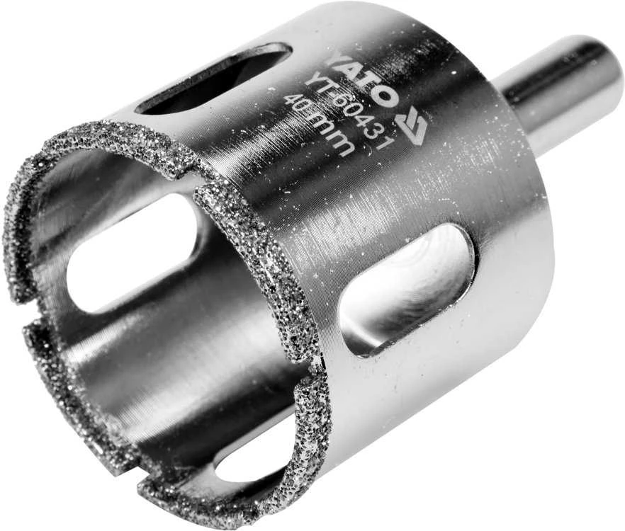 Grąžtas YATO KORONA Z NASYPEM DIAMENTOWYM 40mm