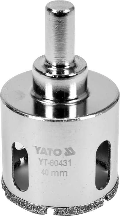 Grąžtas YATO KORONA Z NASYPEM DIAMENTOWYM 40mm