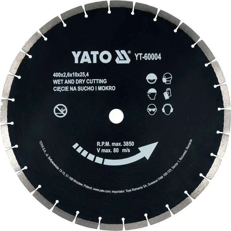 Toya Sa Poland YATO DEIMANTINIS DISKAS BETONUI 400x25,4mm
