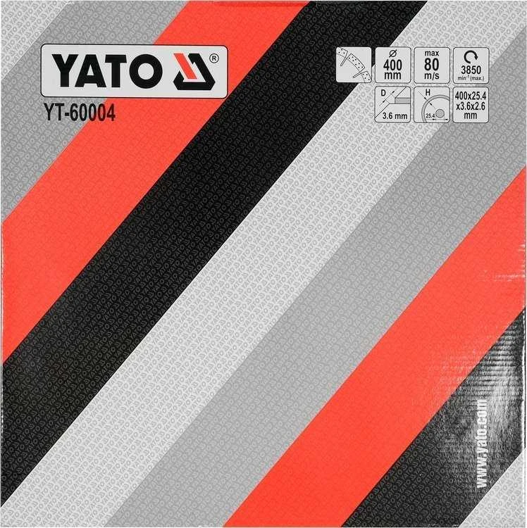 YATO DEIMANTINIS DISKAS BETONUI 400x25,4mm