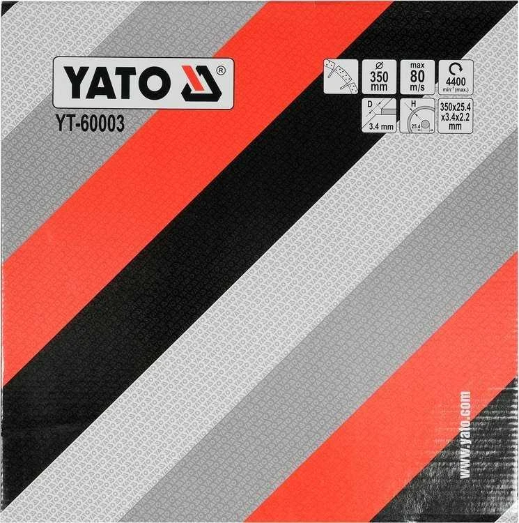 Yato Toya Sa Poland Deimantinis segmentinis pjovimo diskas | 350x25,4 mm (YT-60003)