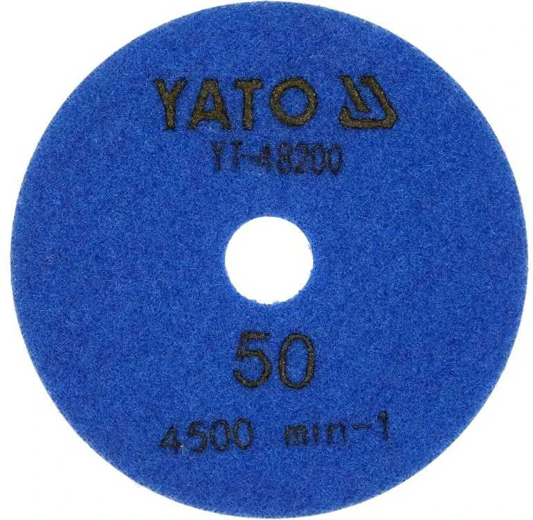 Yato Toya Sa Poland Deimantinis šlifavimo poliravimo diskas akmens masei granitui betonui | 100 mm | P50 (YT-48200)