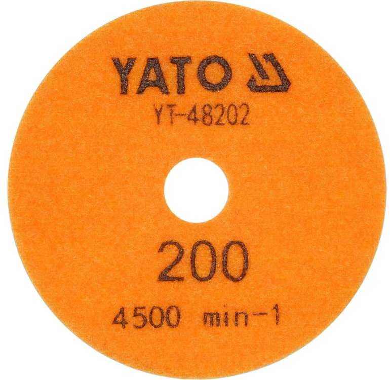 Toya Sa Poland Deimantinis šlifavimo poliravimo diskas akmens masei granitui betonui | 100 mm | P200 (YT-48202)