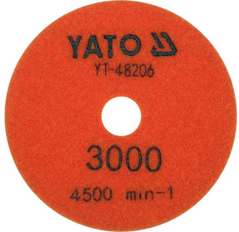 Yato Toya Sa Poland Deimantinis šlifavimo poliravimo diskas akmens masei granitui betonui | 100 mm | P3000 (YT-48206)