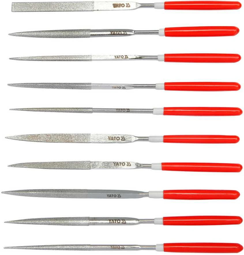 Toya Sa Poland YATO deimantinių adatų rinkinys 10 vnt/140 mm 6144