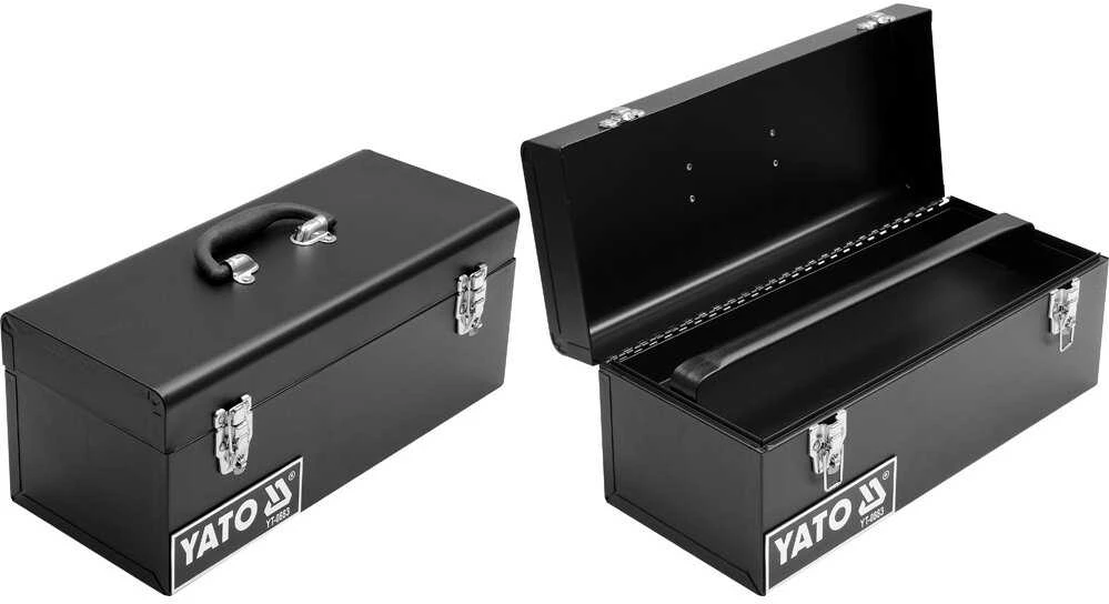 YATO Plieninė įrankių dėžė 428 x 180 x 180 mm