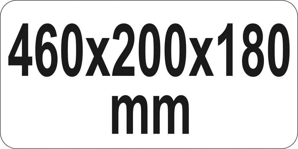YATO ĮRANKIŲ DĖŽĖ 460x200x180mm 0884