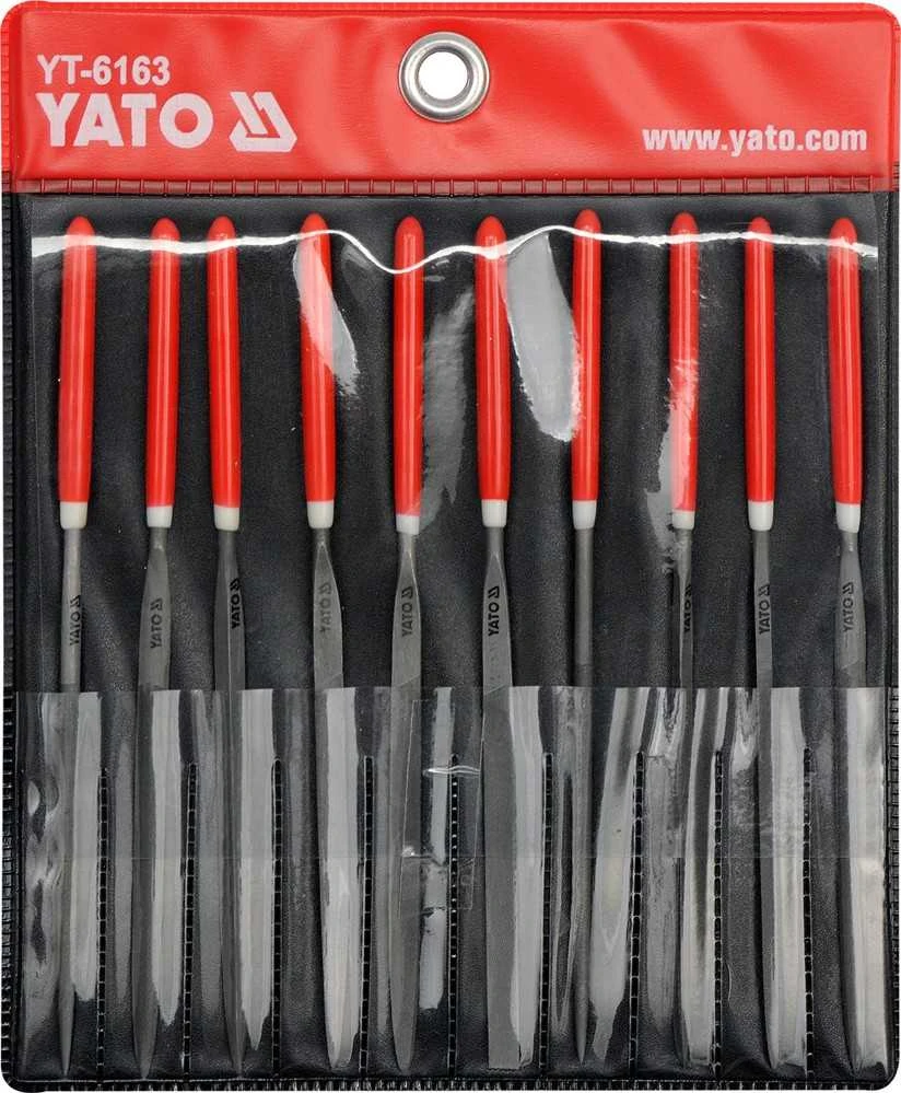 Yato Toya Sa Poland Dildelių rinkinys | 140x65x3 mm | 10 vnt. (YT-6163)